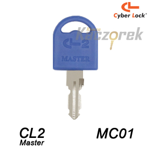 Mieszkaniowy 183 - klucz surowy - Cyber Lock CL2 Master MC01
